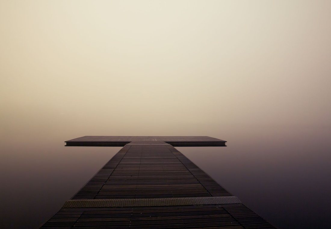 Lakeside terrace and jetty